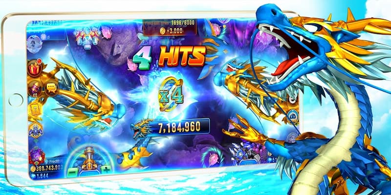 Bắn cá long vương HitClub: Bí kíp chơi giành thưởng lớn 4 Sảnh có tỉ lệ đổi thưởng cực cao